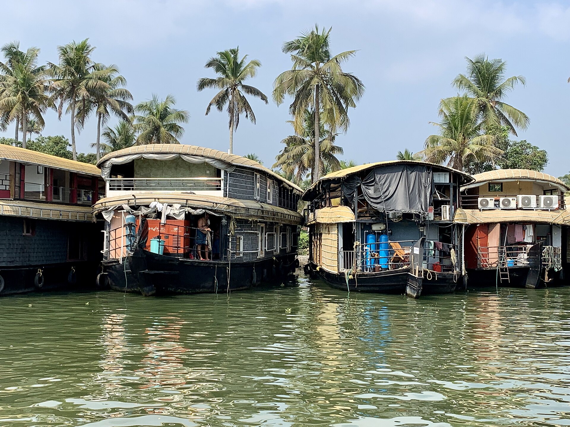 Alleppey houseboats, Kerala